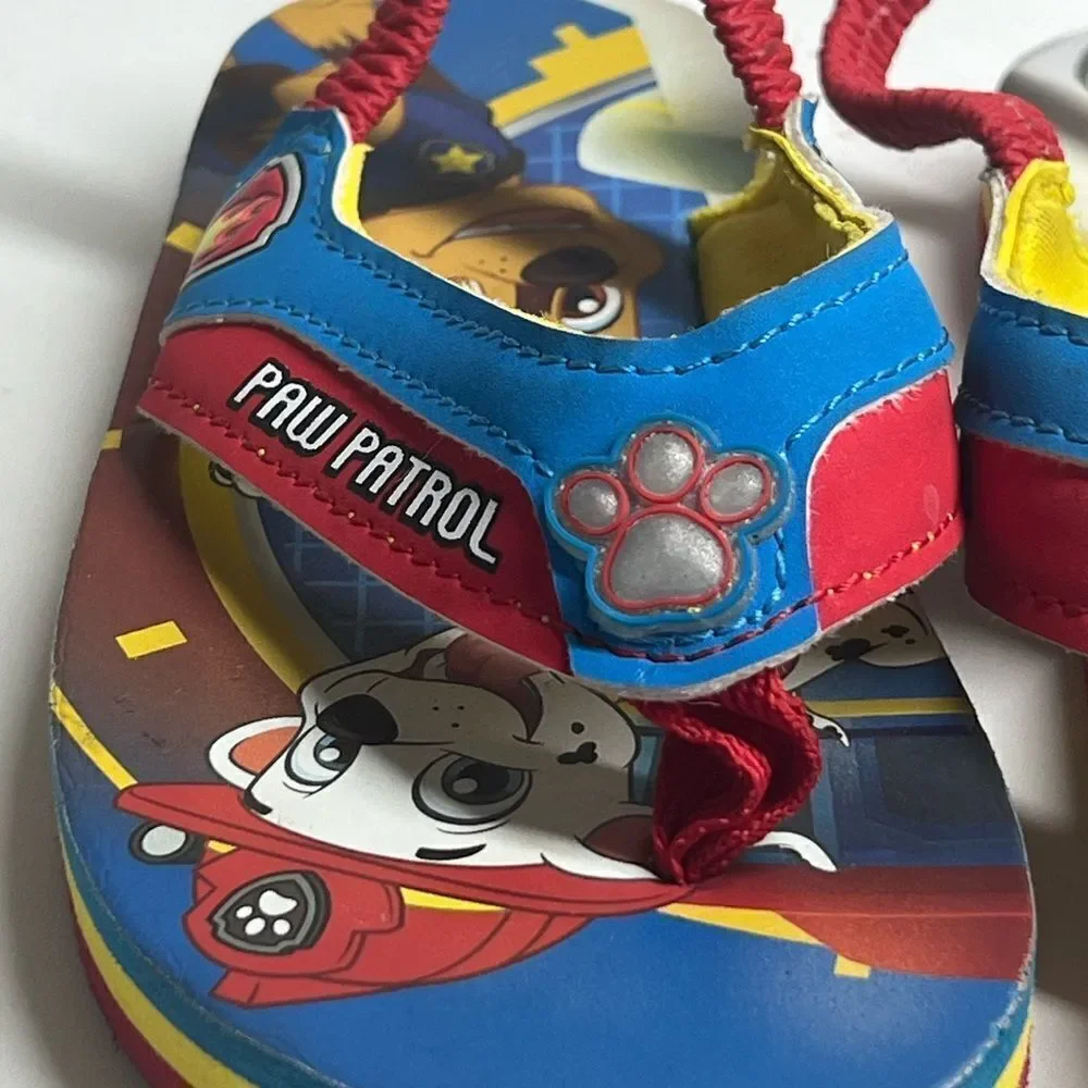 Nickelodeon Paw Patrol Beach Flip Flop (Toddler Boys) Sandal Blue Size 9-10